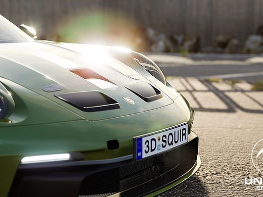 PORSCHE 911 GT3 RS CGI（个人主页-ZNTcyNzMyNzI=） - 动画/影视 - 站酷设计师春日时溪原创素材 - 站酷ZCOOL