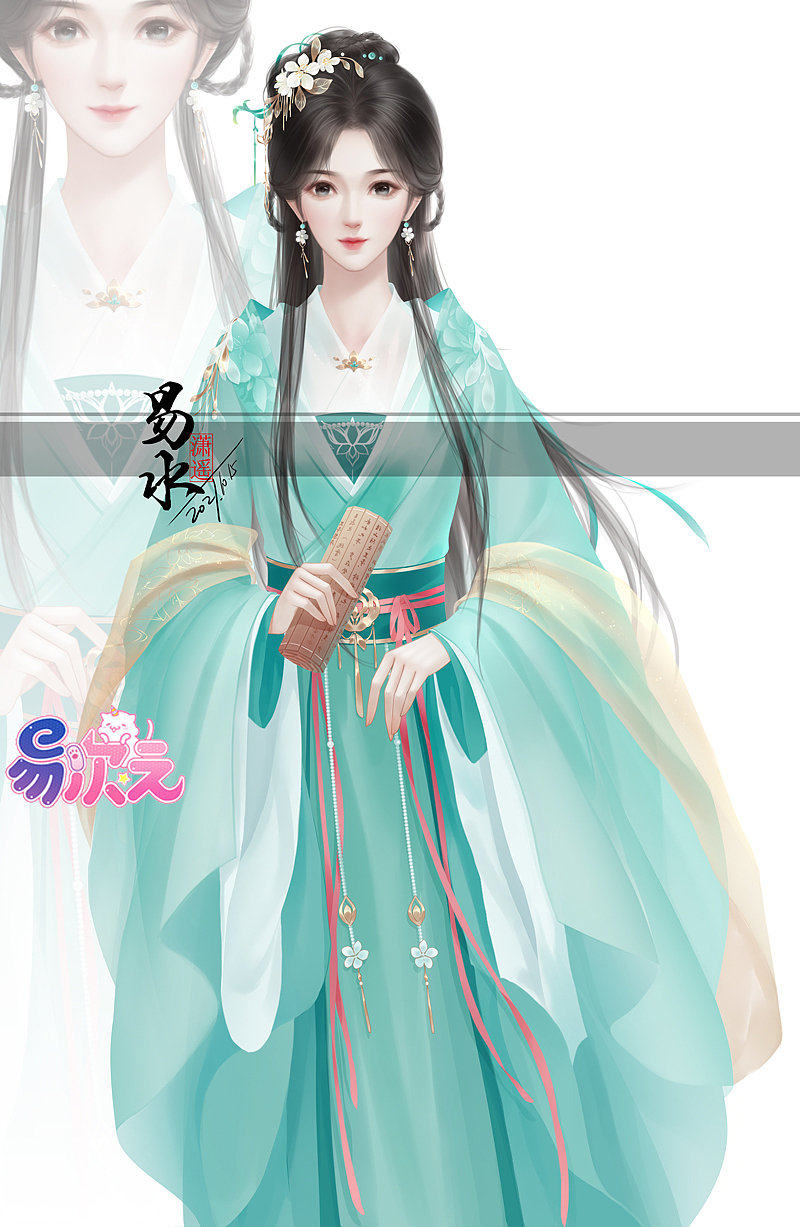 九个易次元素材库立绘