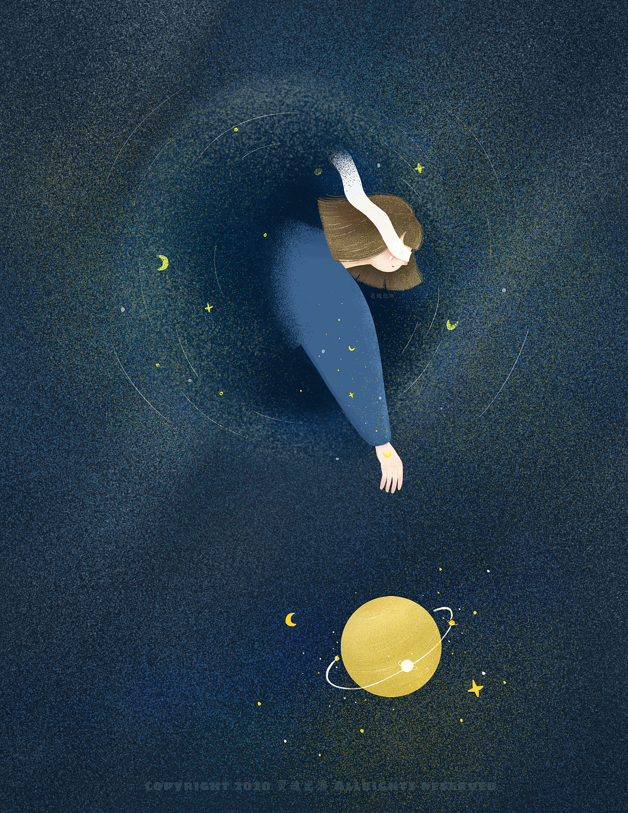 一颗星的坠落（图ZMjQxNTkwMDg0） - 创作习作 - 站酷设计师奈奈Nana1原创素材 - 站酷ZCOOL