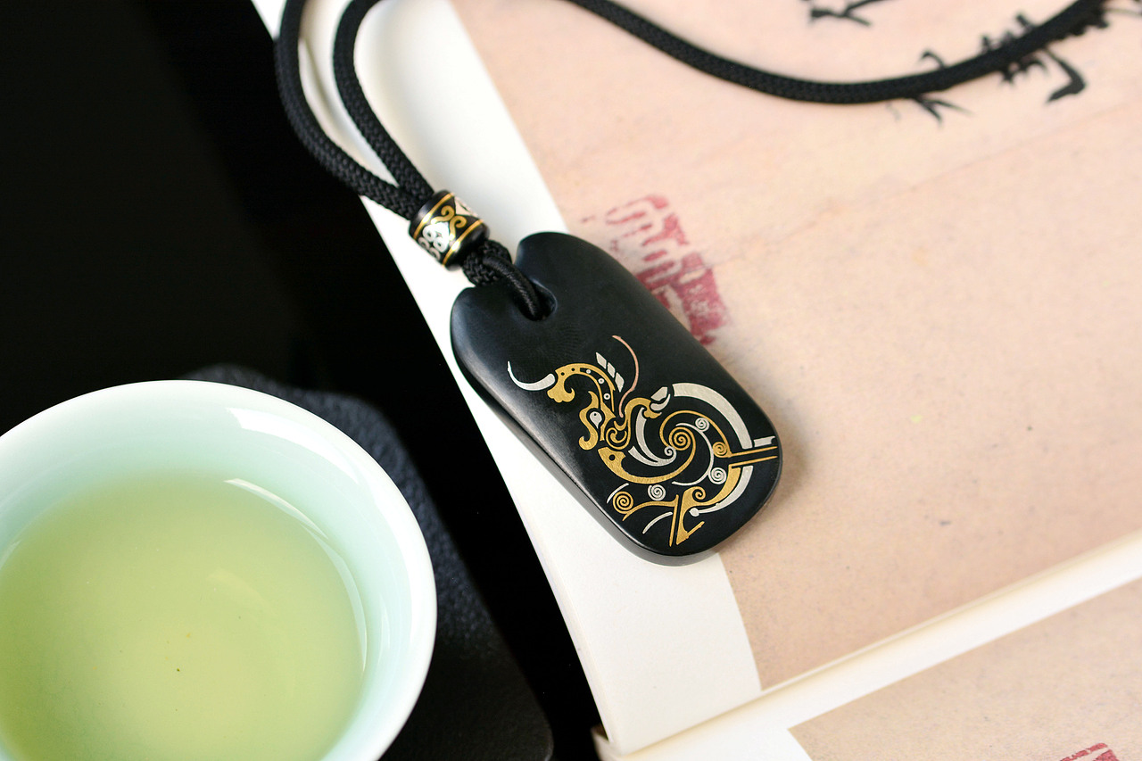 设计师作品|错金系列和田玉福禄双全