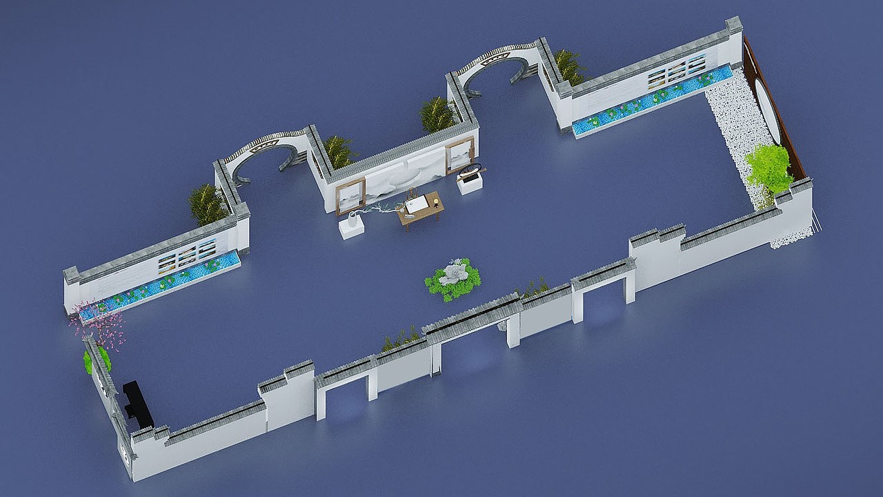 效果图——蓝城·周口桃李春风产品说品鉴会