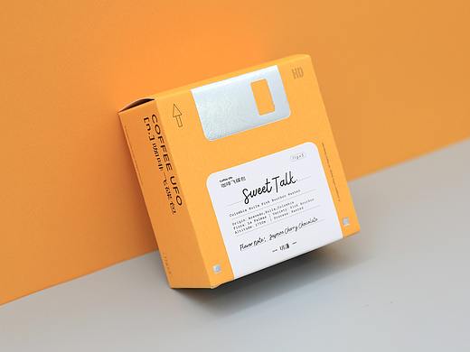 咖啡灰蝶包 Floppy Disk - Coffee UFO  包装设计