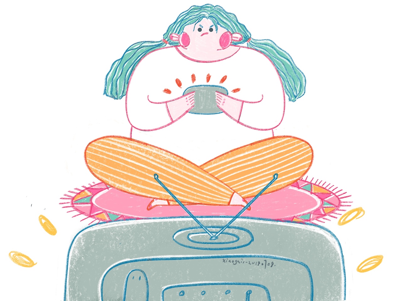 【日涂】4~7月的日常（图ZMTIxNjUwNjc2） - 创作习作 - 站酷设计师小鬼xiaoguii原创素材 - 站酷ZCOOL