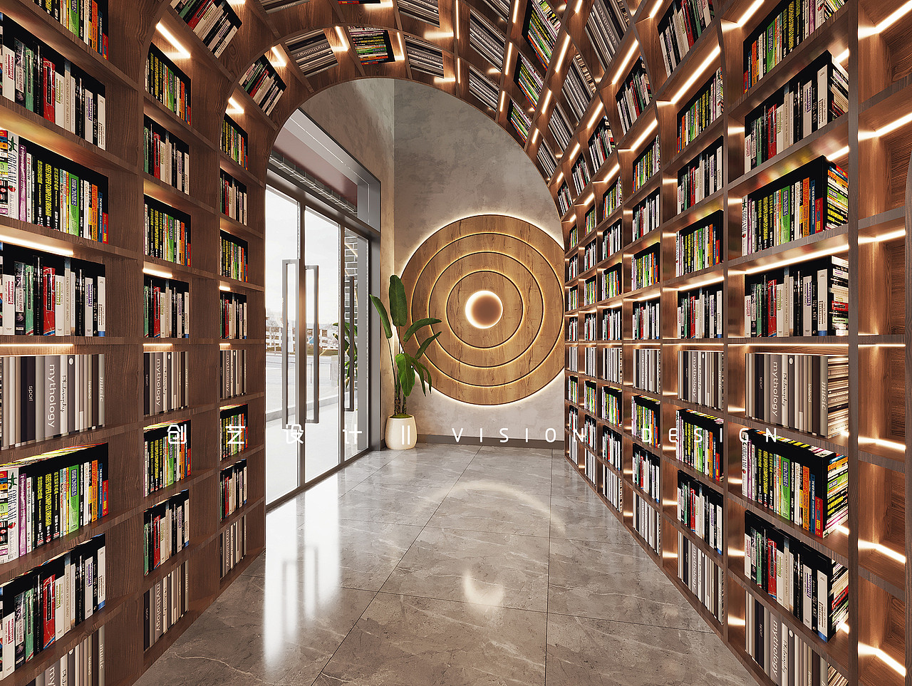 工装-城市书房（图ZMjk1MjkzMTA0） - 商业空间设计 - 站酷设计师周晴吖原创素材 - 站酷ZCOOL