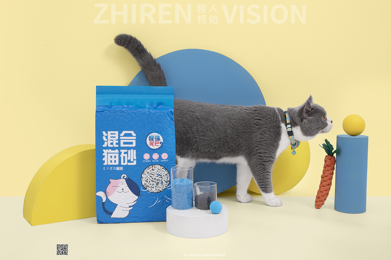 立白乐宠-倔强的尾巴猫砂产品摄影（图ZMjI4MzkwMDky） - 产品摄影 - 站酷设计师稚人视觉影像原创素材 - 站酷ZCOOL
