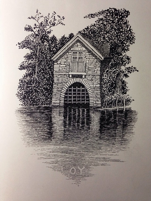 伦敦印象（旅行+绘画+摄影）（图ZMTM1Nzc2MzI=） - 艺术插画 - 站酷设计师欧阳鹏杰_OY原创素材 - 站酷ZCOOL