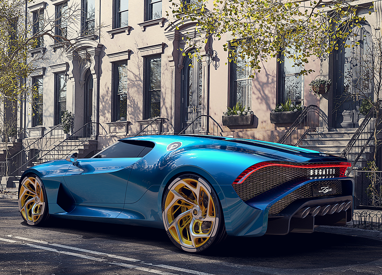 bugatti la voiture noire 布加迪 整车alias建模教程