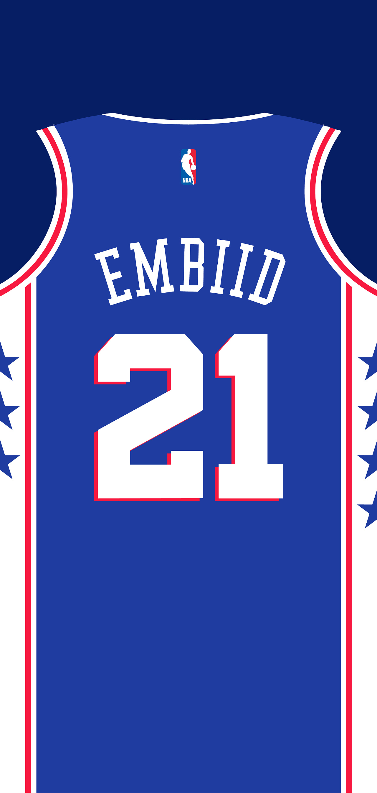 nba 76人队 球衣壁纸|平面|图案|nba乐爷 - 原创作品 - 站酷 (zcool)