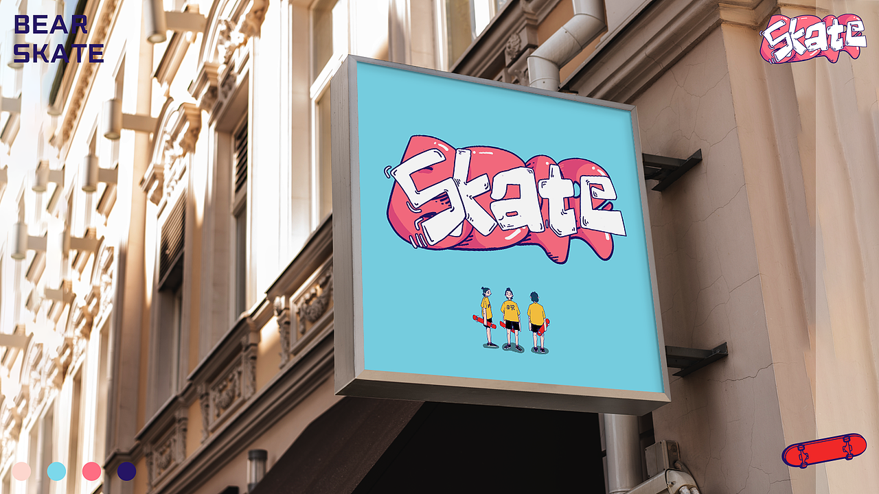 滑板品牌提案练习（图ZMjY1NTg1OTc2） - 创作习作 - 站酷设计师熊柿炒鸡蛋DX原创素材 - 站酷ZCOOL