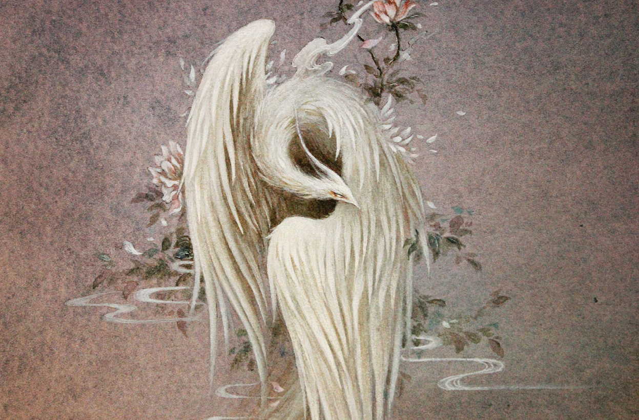 【中国百鬼】灵鸟·重明(附过程)