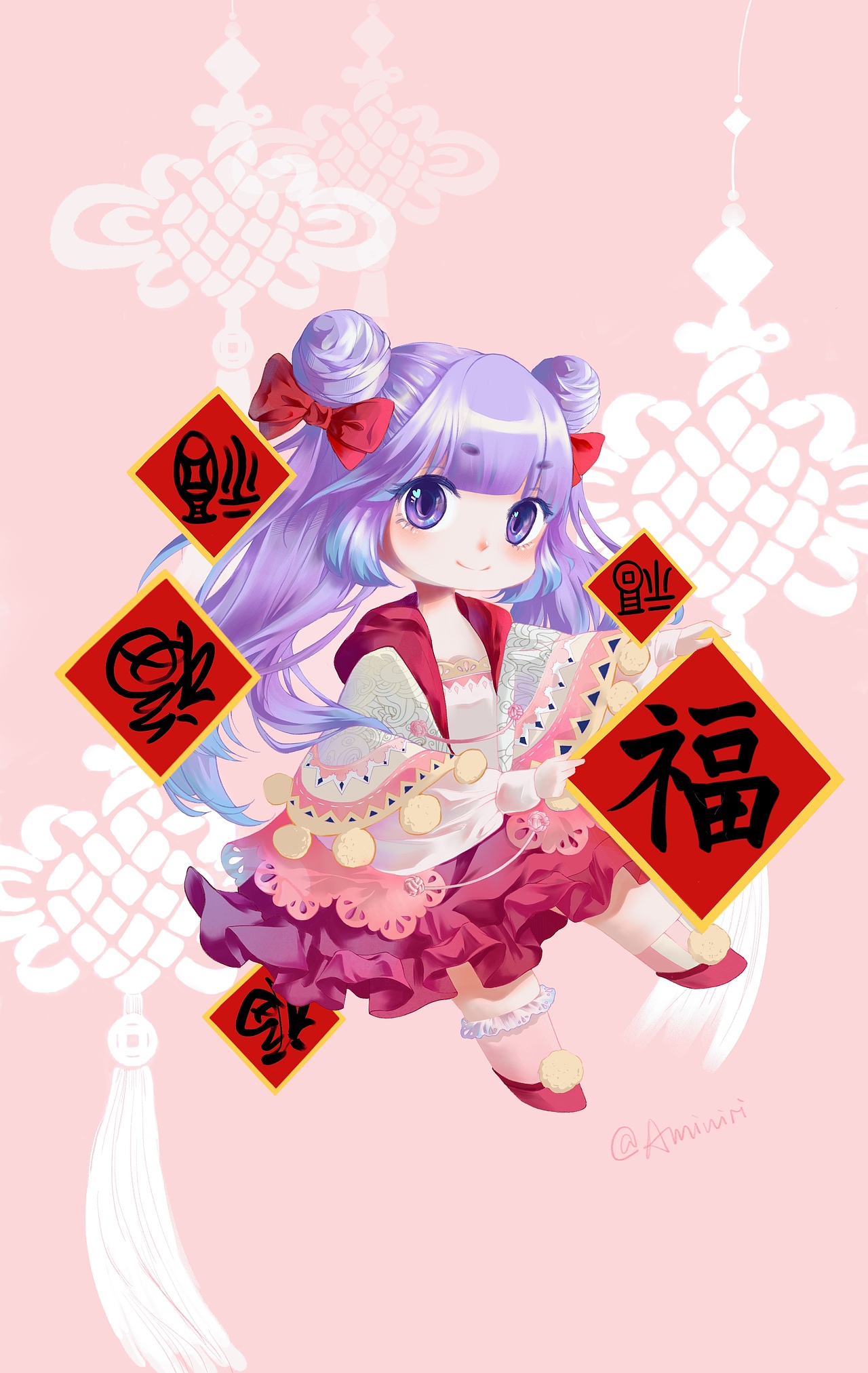 新年贺图|动漫|其他动漫|aminiri_原创作品-站酷zcool