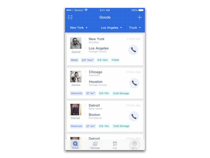 国际物流App-ctw（图ZNTQwMzYxOTY=） - APP界面 - 站酷设计师应骏原创素材 - 站酷ZCOOL