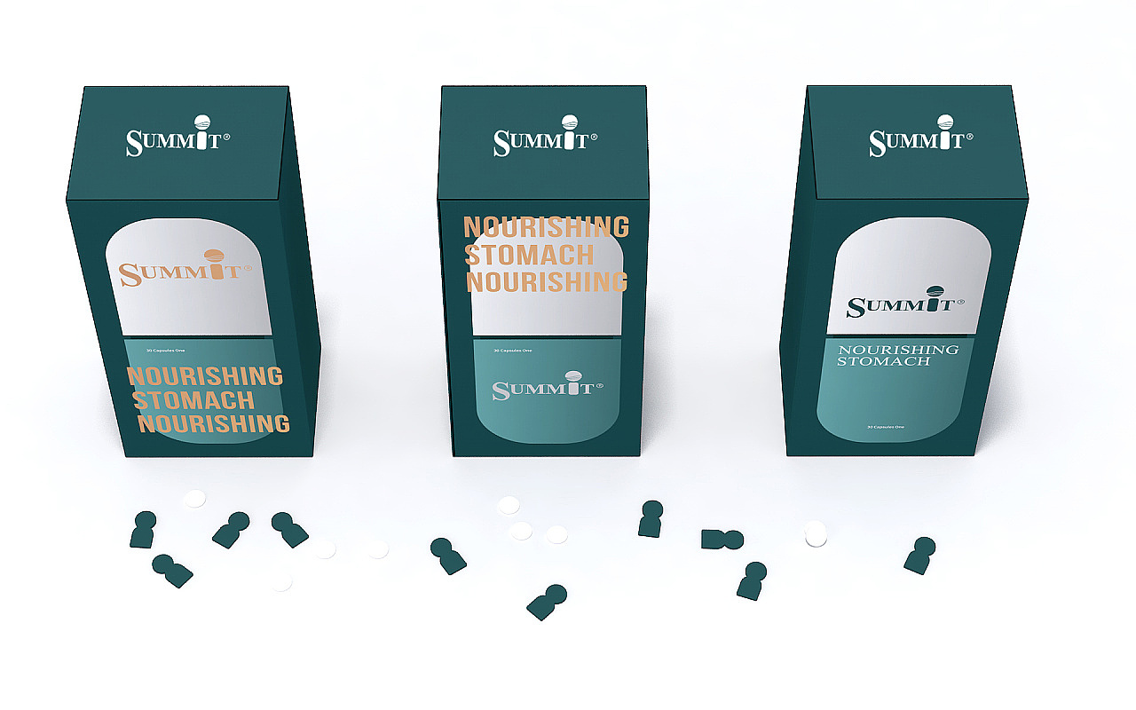 进口保健康包装PI设计