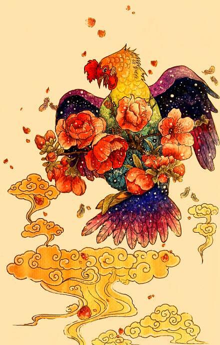 2017年水彩手绘台历（图ZNjI0OTEyMTY=） - 商业插画 - 站酷设计师喻易阳原创素材 - 站酷ZCOOL