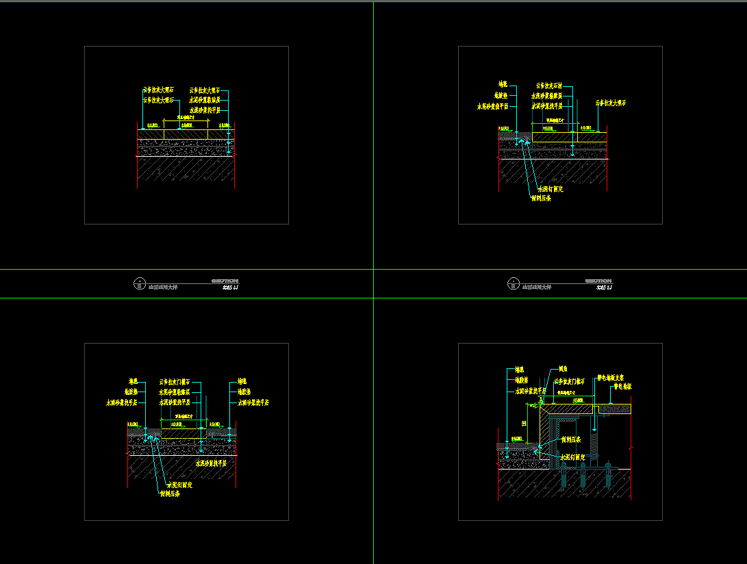 1000平办公室施工图深化