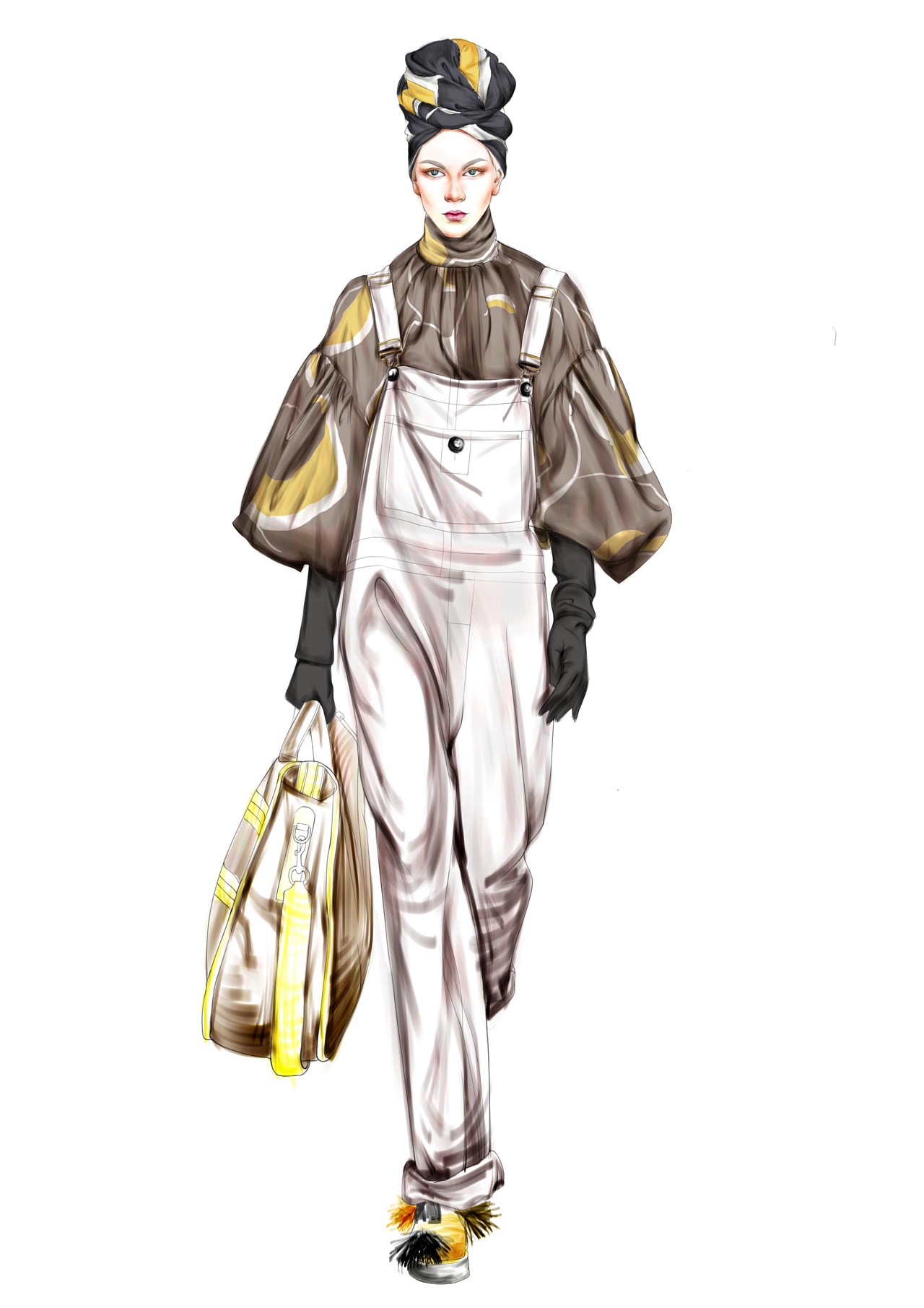 服装效果图绘画