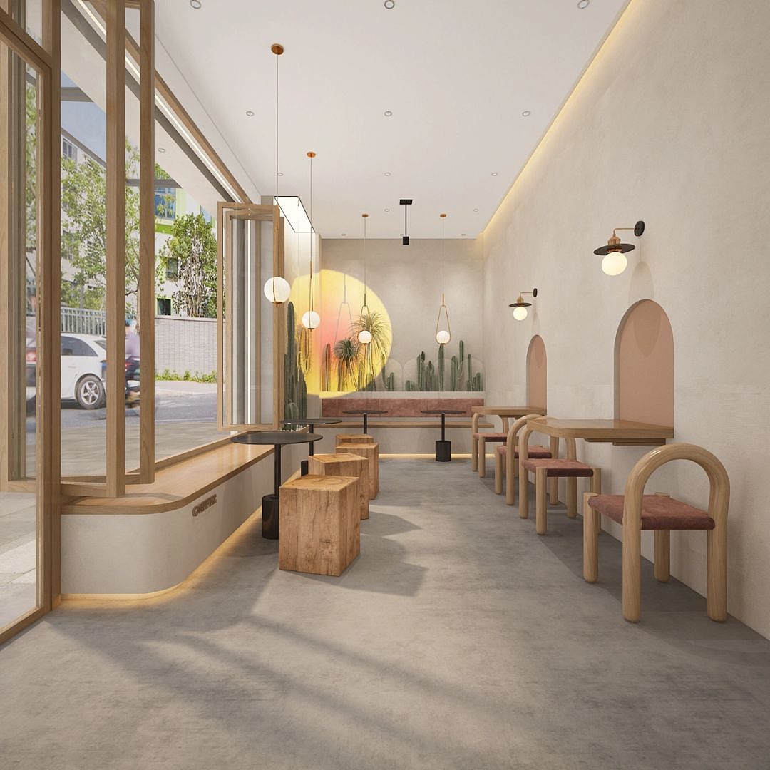 咖啡店设计|秋日咖啡馆里的惊喜与新意