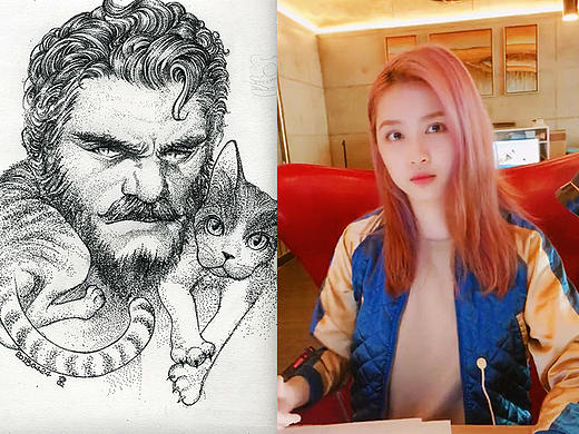 Cuttlelola(咔哆罗拉)点画艺术团队作品