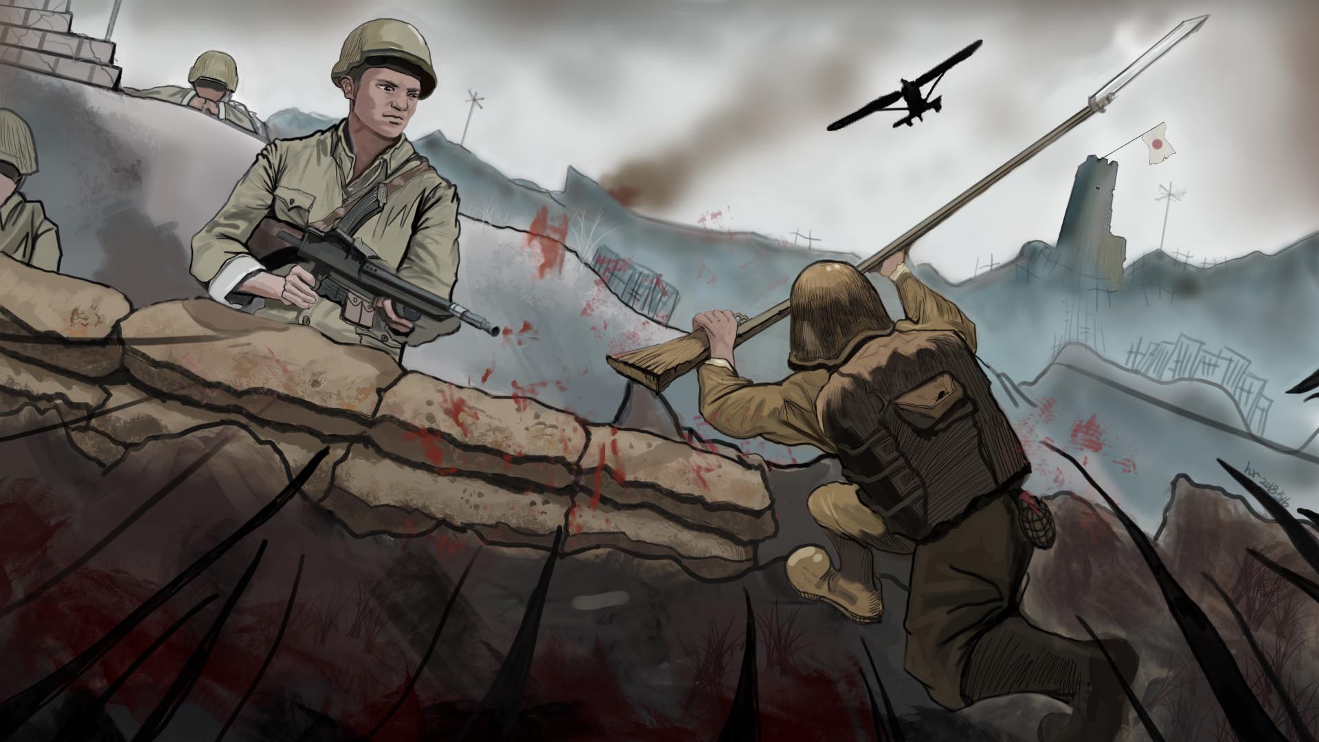 北伐战争插画图片