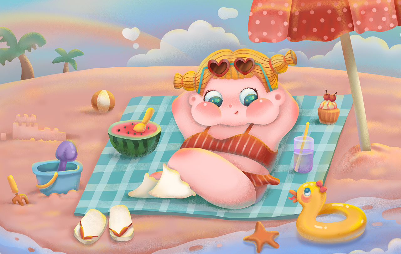 QOQO插画合集（图ZMjM3MzMxNzE2） - 艺术插画 - 站酷设计师金蛋王原创素材 - 站酷ZCOOL