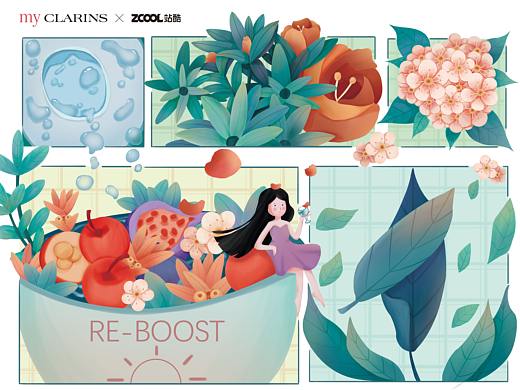 my CLARINS「美肌食谱」