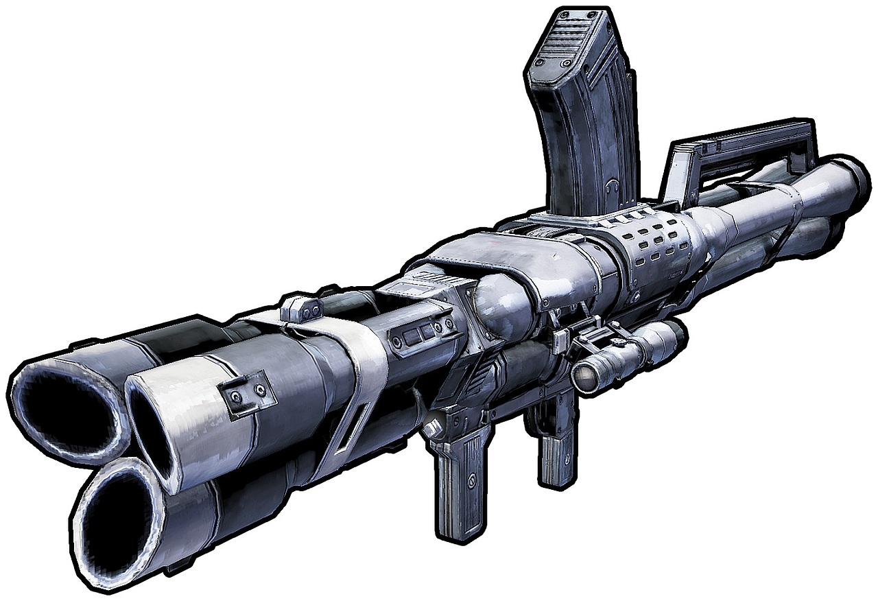 科幻武器--游戏武器原画设定