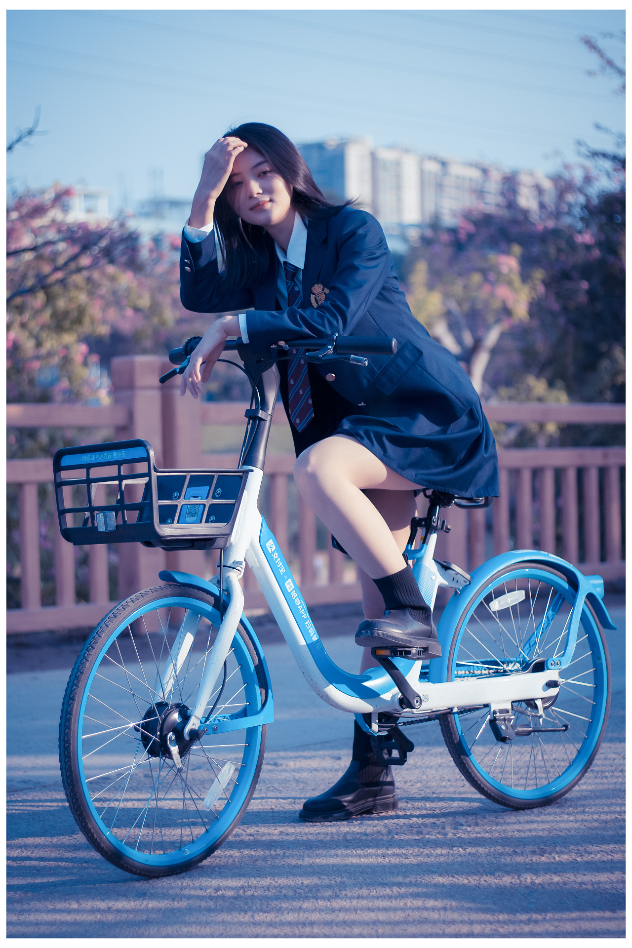 公里踩单车美女|摄影|人像摄影|都市影摄 - 原创作品 - 站酷 (zcool)