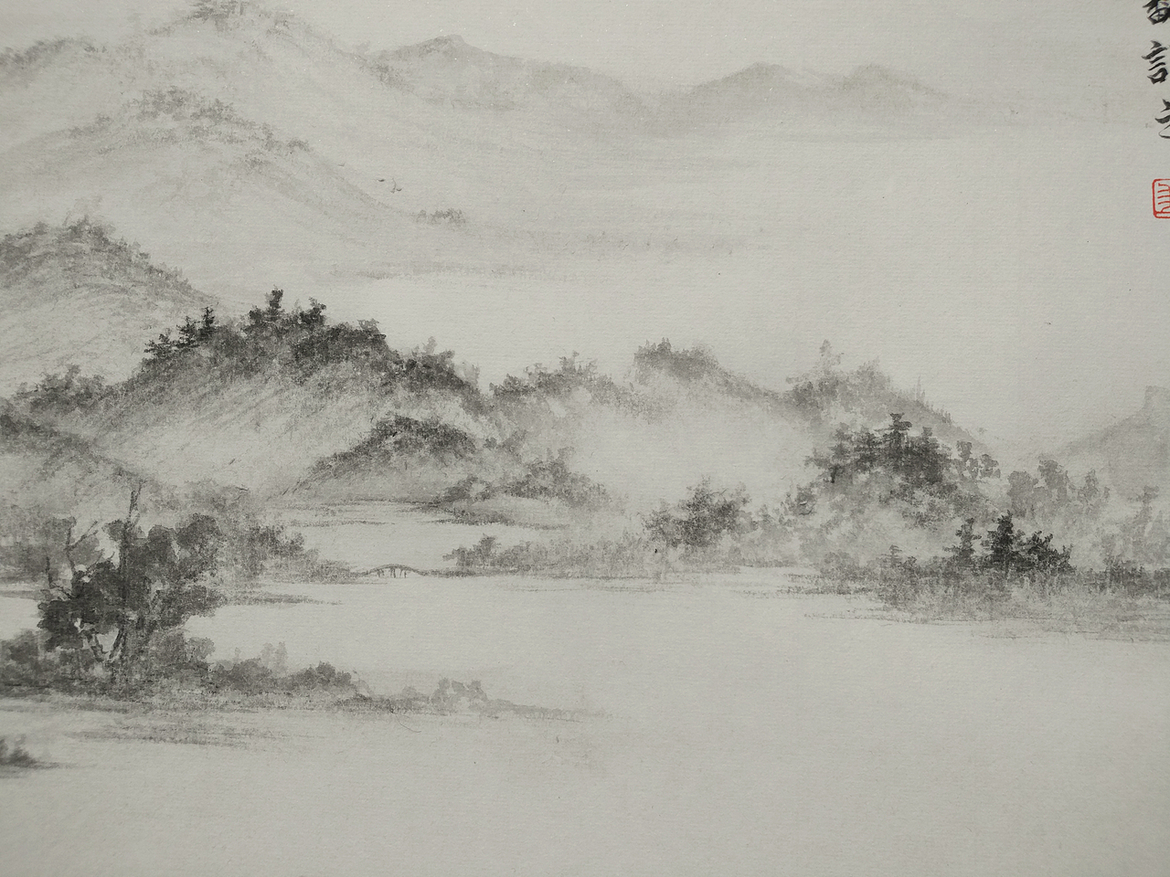 潇湘卧游（图ZODM3MTcxNTY=） - 绘画 - 站酷设计师楚月轻尘原创素材 - 站酷ZCOOL