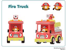 兒童玩具-消防車