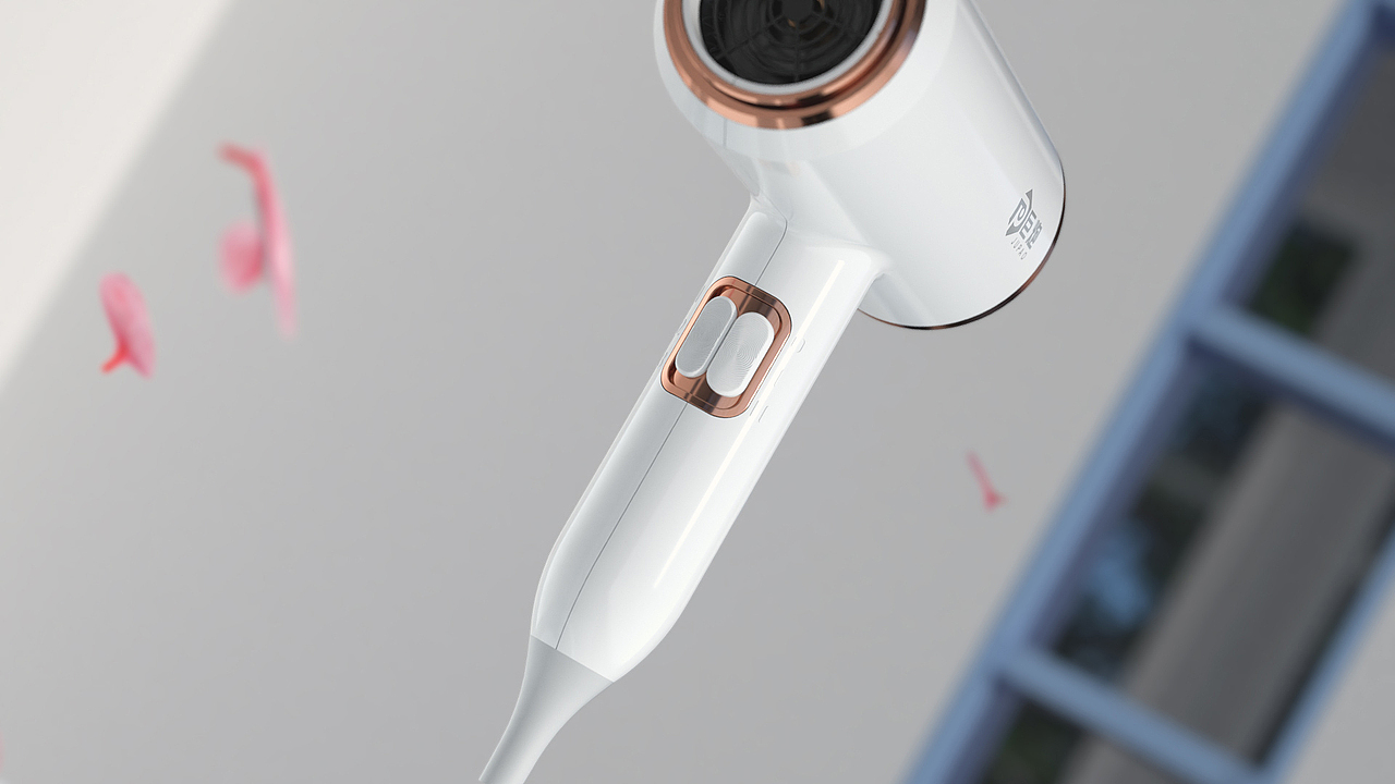 电吹风三维视频（图ZMjEyNjkxMTU2） - 动画/影视 - 站酷设计师亿意视频工作室原创素材 - 站酷ZCOOL