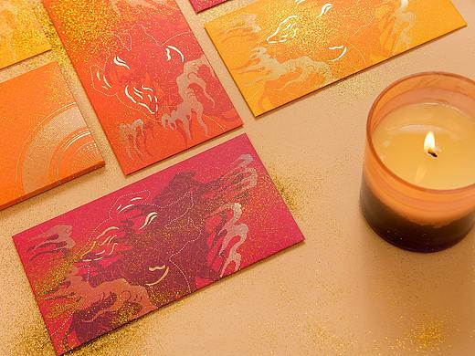 乙亥猪年「兽色可餐」皮影红包