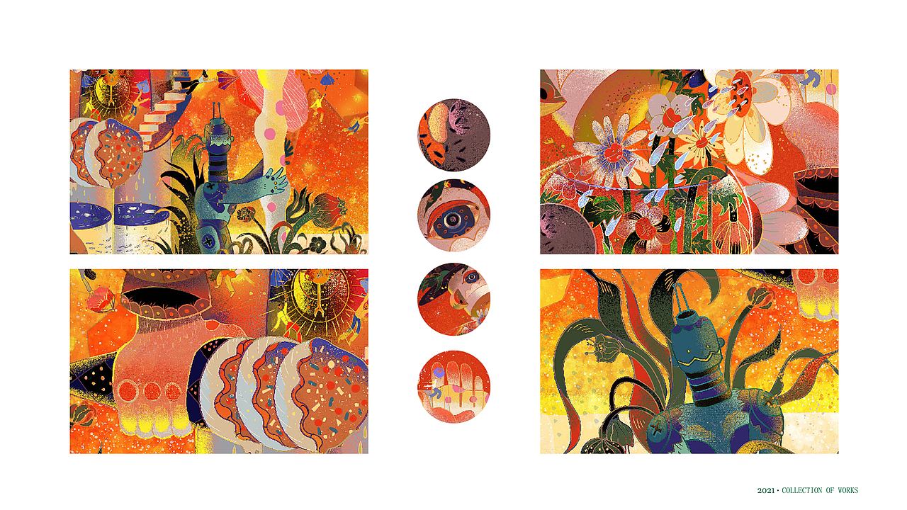 插画练习总结（图ZMjY3NDIwMjI0） - 创作习作 - 站酷设计师拾石子原创素材 - 站酷ZCOOL