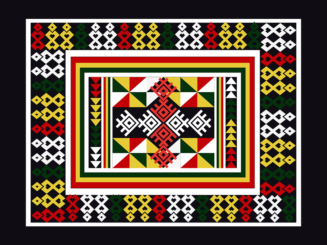 瑶族衣服图案文样