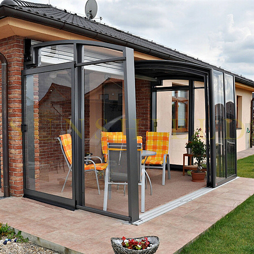 赛拓全新可移动阳光房设计国内新款露台阳光房