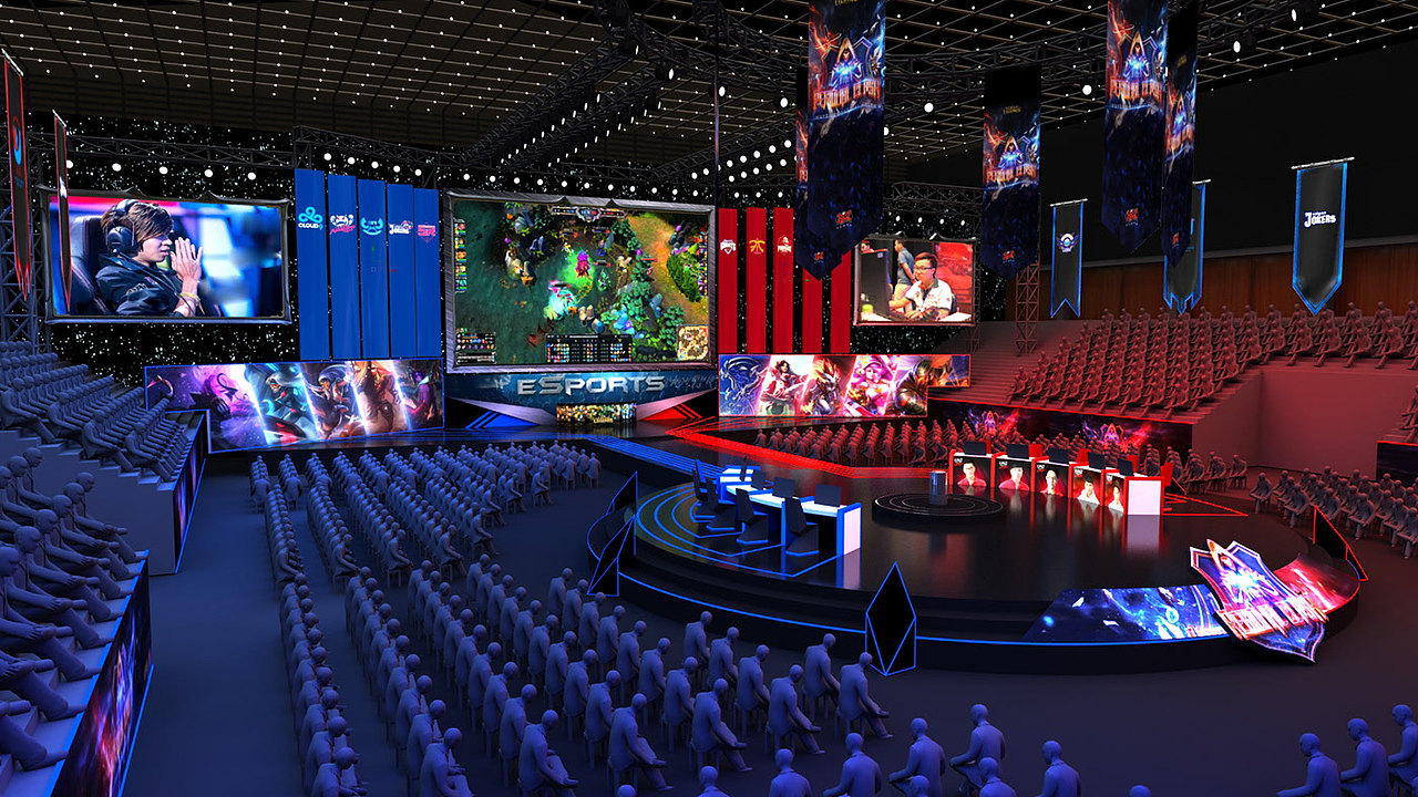 英雄联盟舞美舞台