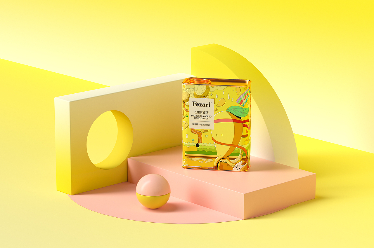 Fezari硬糖包装设计（图ZMjY4OTQ1MzMy） - 包装 - 站酷设计师胡晓波设计原创素材 - 站酷ZCOOL