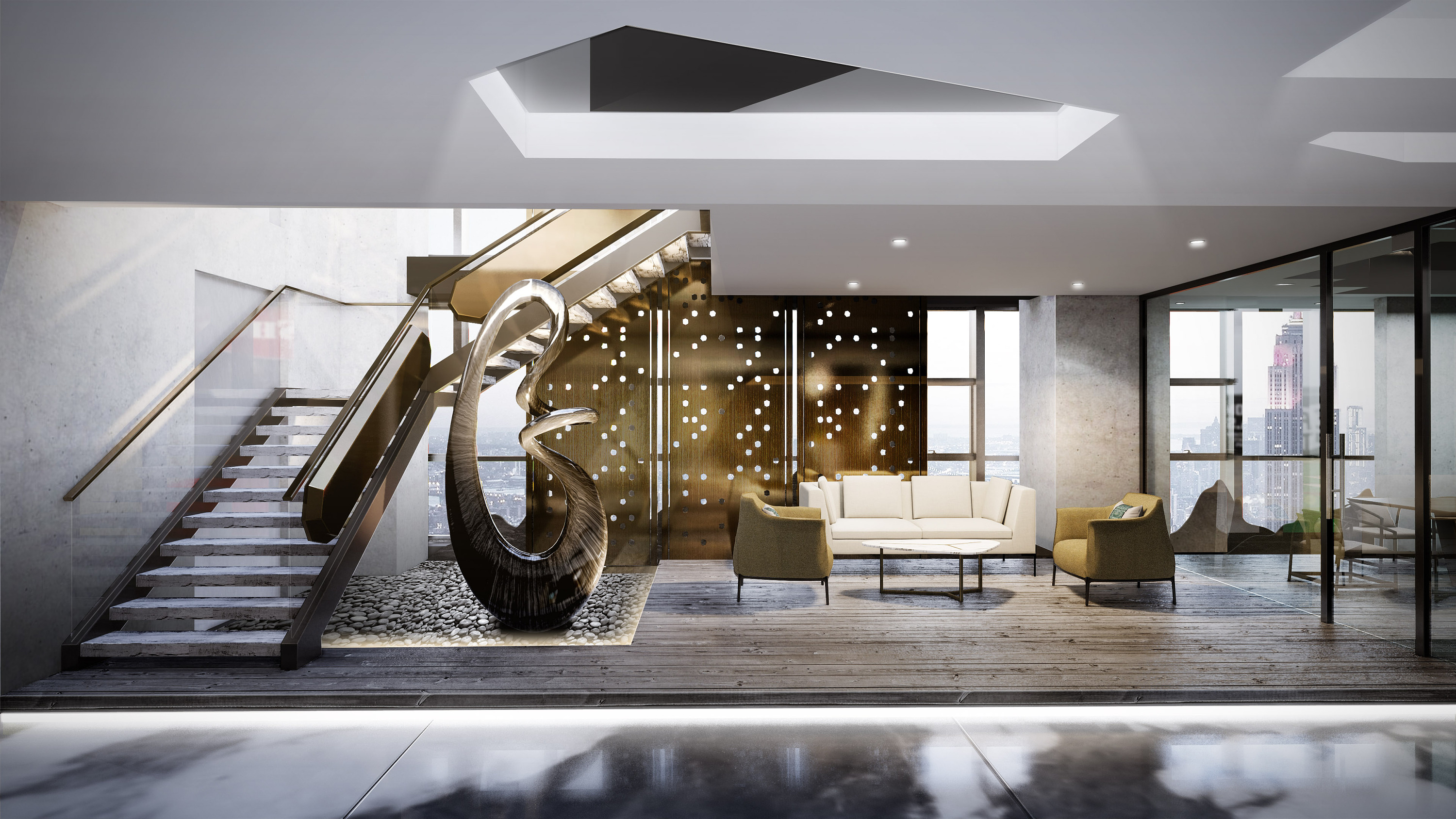 enscape渲染过程稿