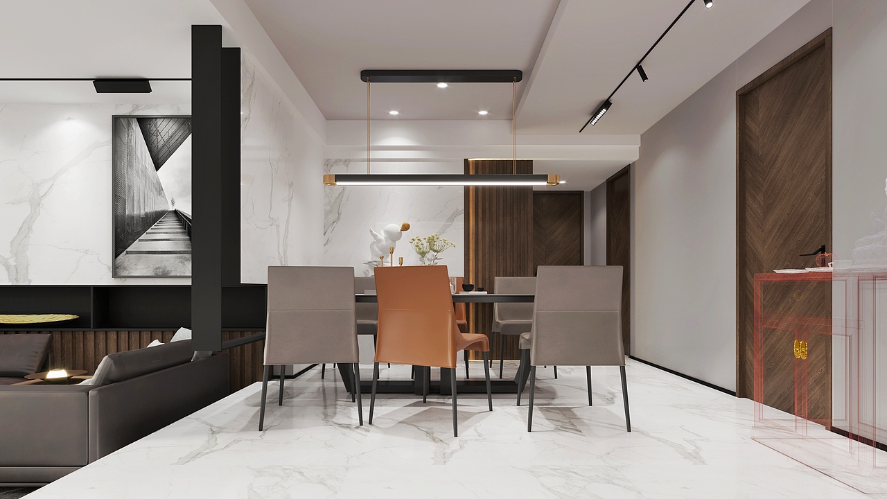 布舍设计【莫兰迪】丨住宅设计