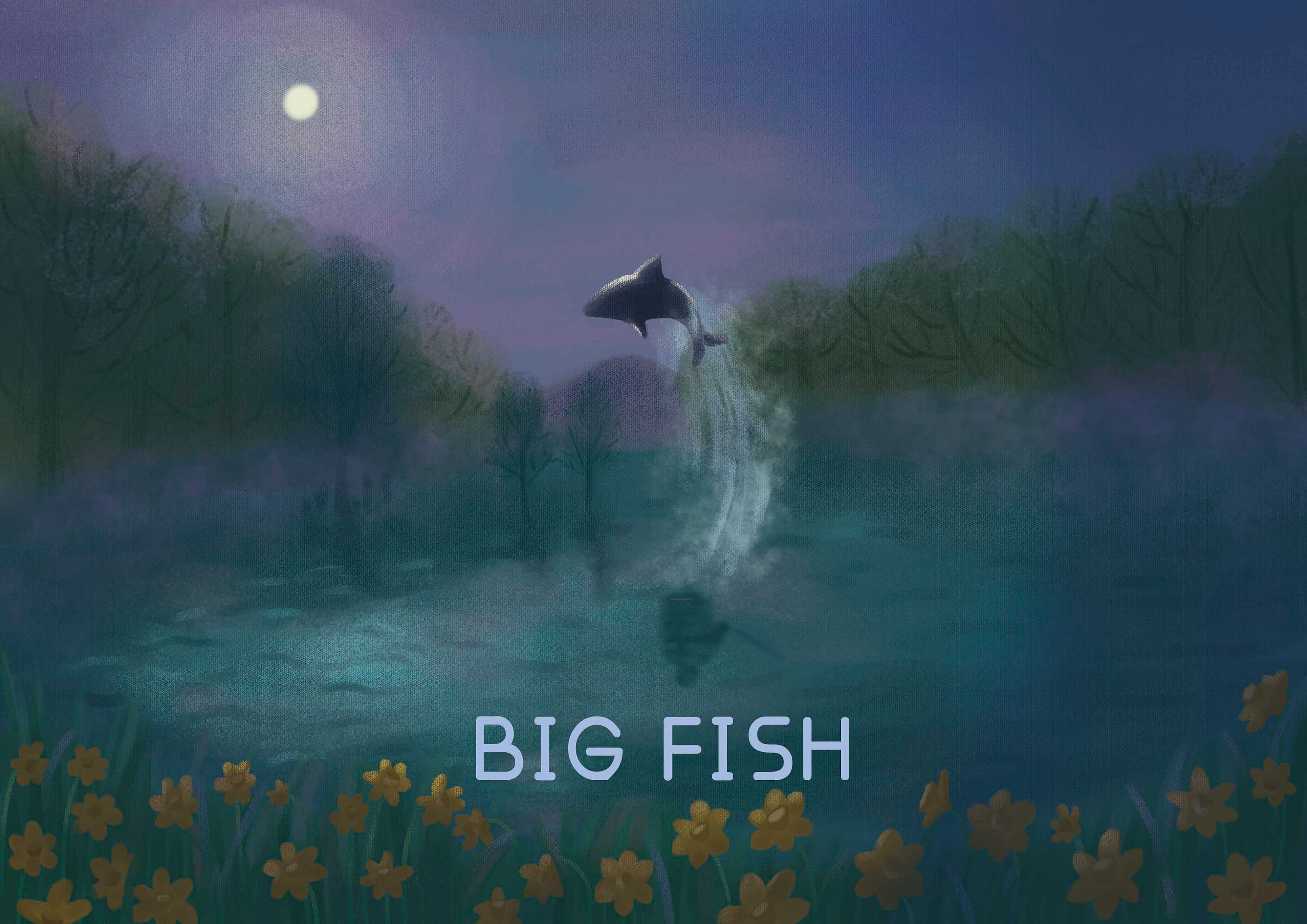 电影海报设计主题:大鱼 big fish