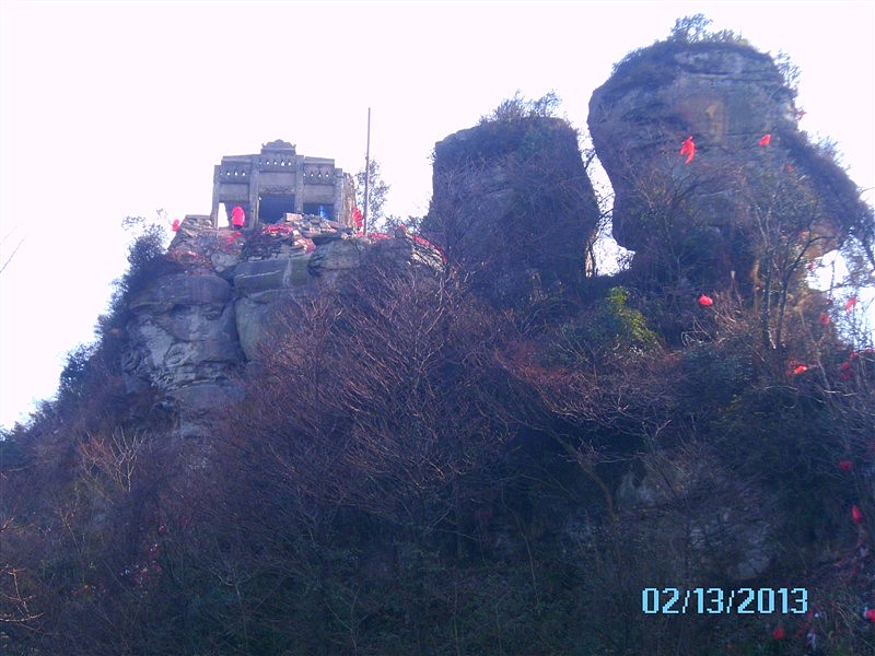 四川宣汉县香炉山