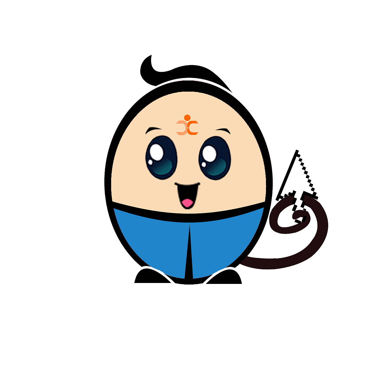 “课人”卡通形象（图ZNDY2NTE2Njg=） - 品牌 - 站酷设计师宋鱼先生原创素材 - 站酷ZCOOL