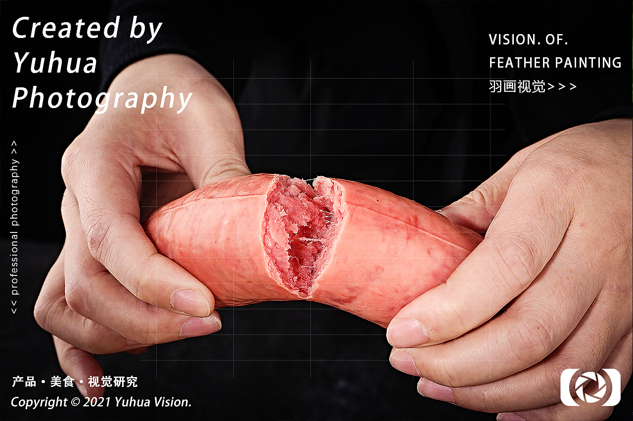 香肠哈尔滨风味红肠排骨肠脆骨肠蒜味肠香辣烤肠腊肠（图ZMjc1MjY0Njk2） - 美食摄影 - 站酷设计师YUHUA羽画原创素材 - 站酷ZCOOL