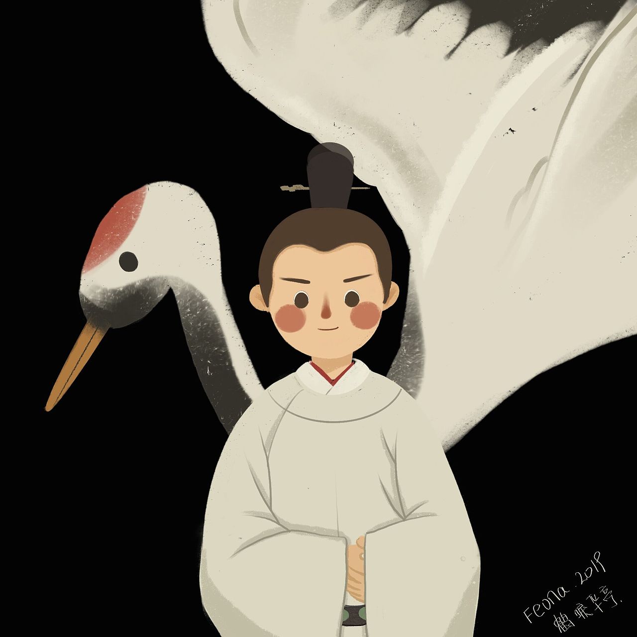 古风卡通插画习作一个半小时（图ZMTkxOTYzNzEy） - 创作习作 - 站酷设计师zayakaka原创素材 - 站酷ZCOOL