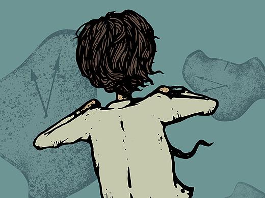 少女與微風(fēng)系列2（個人主頁-ZNTI4ODI3NTI=） - 繪本 - 站酷設(shè)計師黑臉貓掌柜原創(chuàng)素材 - 站酷ZCOOL