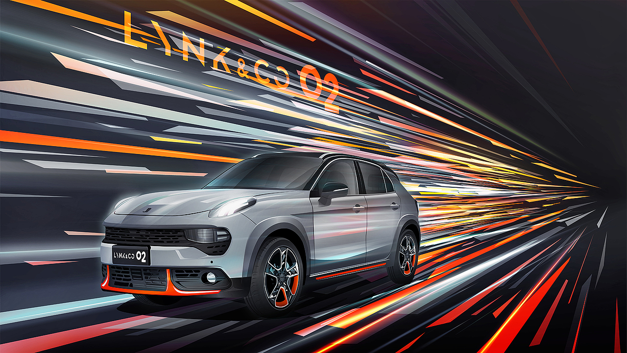 Lynk&Co o2 —— 理所当燃 耀你好看（图ZMTE0ODIxNDAw） - 图案 - 站酷设计师农村拓哉原创素材 - 站酷ZCOOL