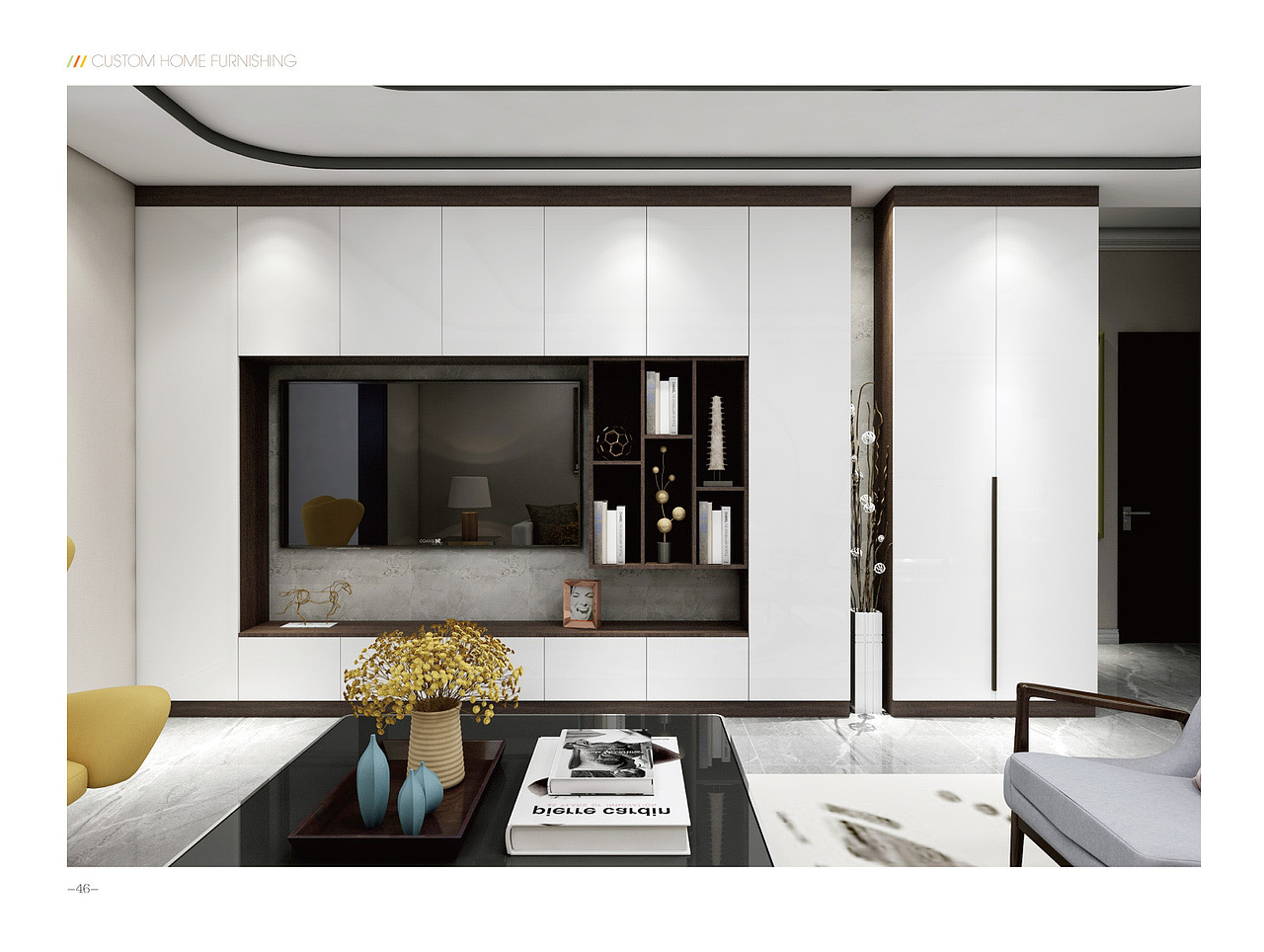 《预见 · 轻奢极简定制家居经典案例》（图ZMTY1NzExNDA4） - 书籍/画册 - 站酷设计师印丰家居品牌策划原创素材 - 站酷ZCOOL