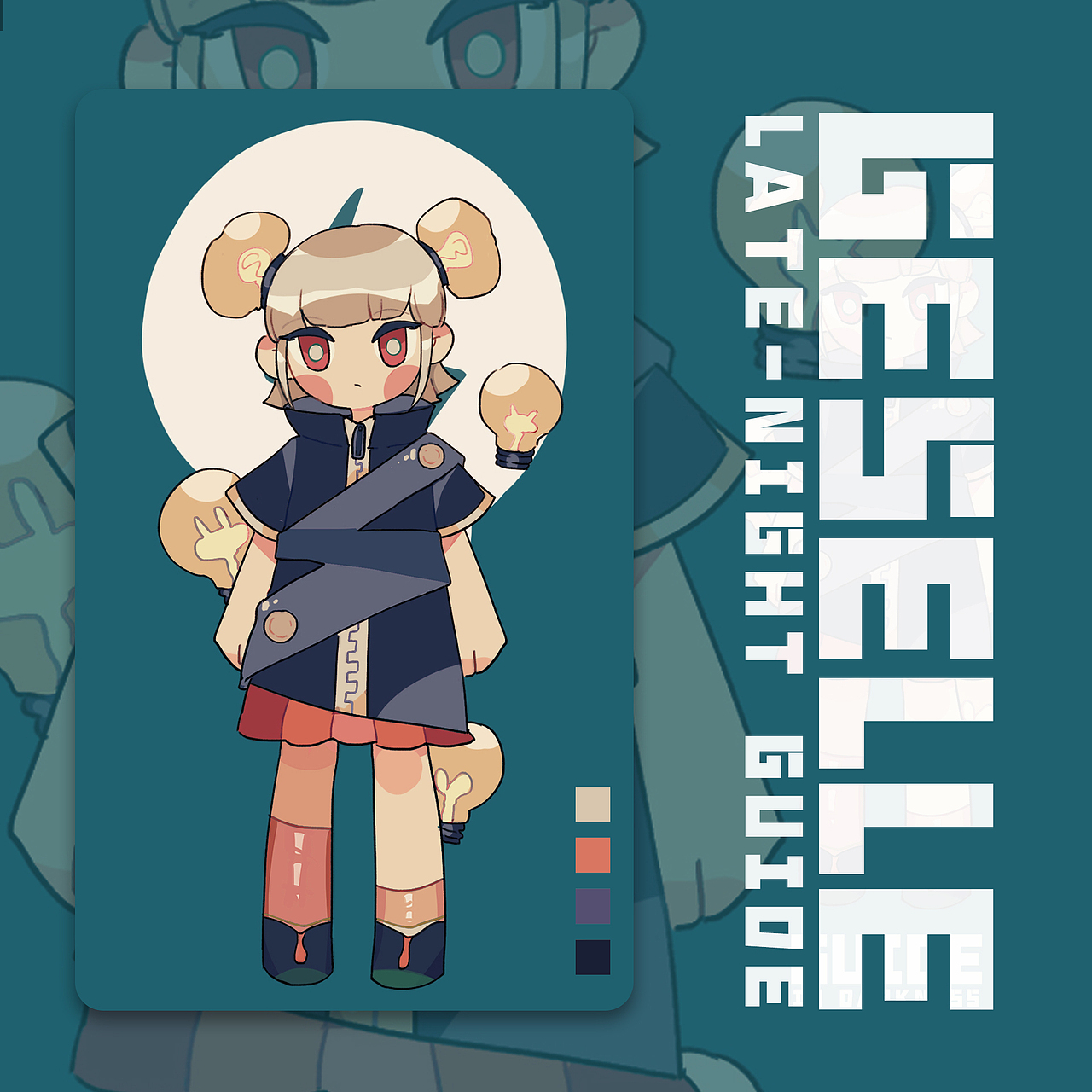 一周人设插画总结（图ZMjE3Mzc5MzIw） - 创作习作 - 站酷设计师一块油酥原创素材 - 站酷ZCOOL