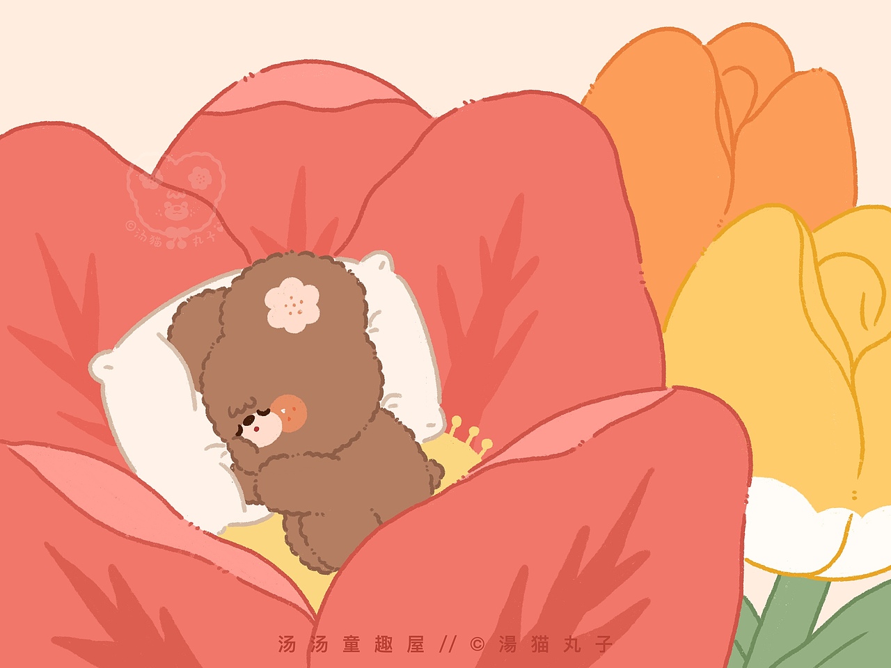 《春日序曲》系列合集(图ZMjQ3ODM0MzI0) - 创作习作 - 站酷设计师湯猫丸子原创素材 - 站酷ZCOOL