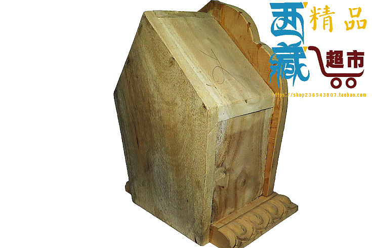 青藏高原雕刻彩绘实木佛龛佛柜