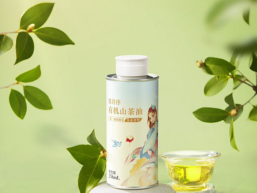 产品拍摄｜日月序有机山茶油